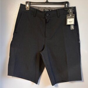 O'Neill Men's Reserve Heather Flat Front Stretch Shorts Below Knee Sz 30. NWT